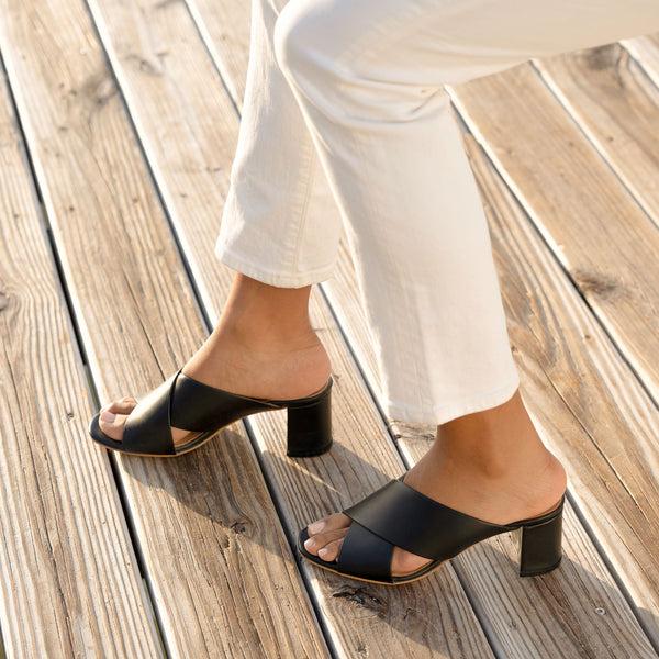 Nisolo Carina Cross Strap Mule