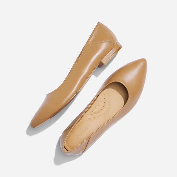 Nisolo Fina Pointed Toe Flat