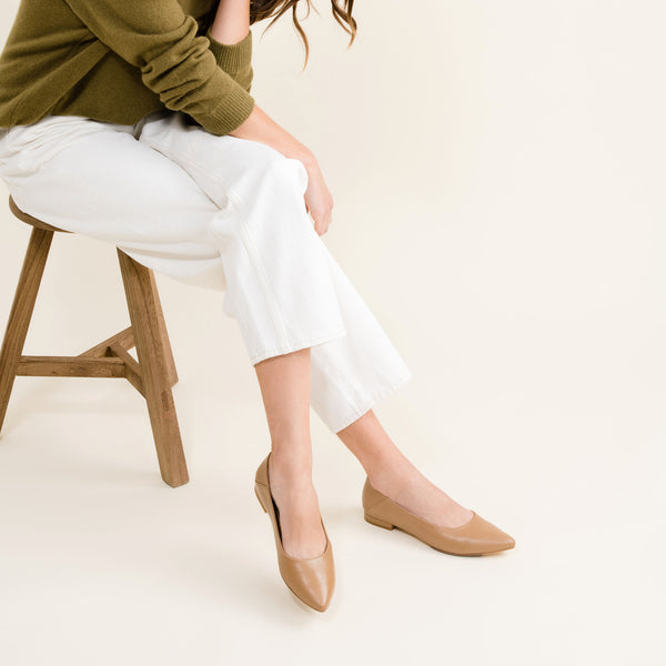 Nisolo Fina Pointed Toe Flat