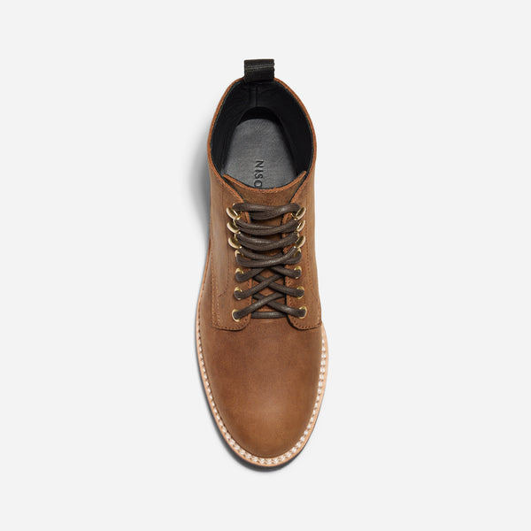Nisolo Go-To Lace Lug Boot