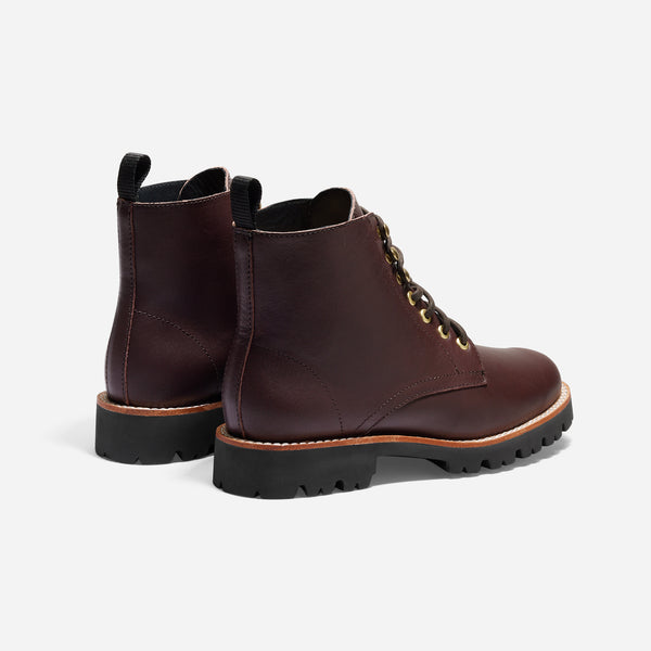 Nisolo Go-To Lace Lug Boot