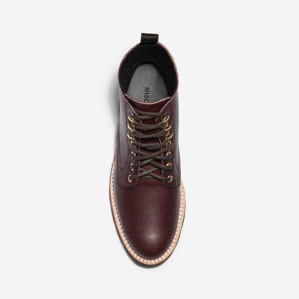 Nisolo Go-To Lace Lug Boot