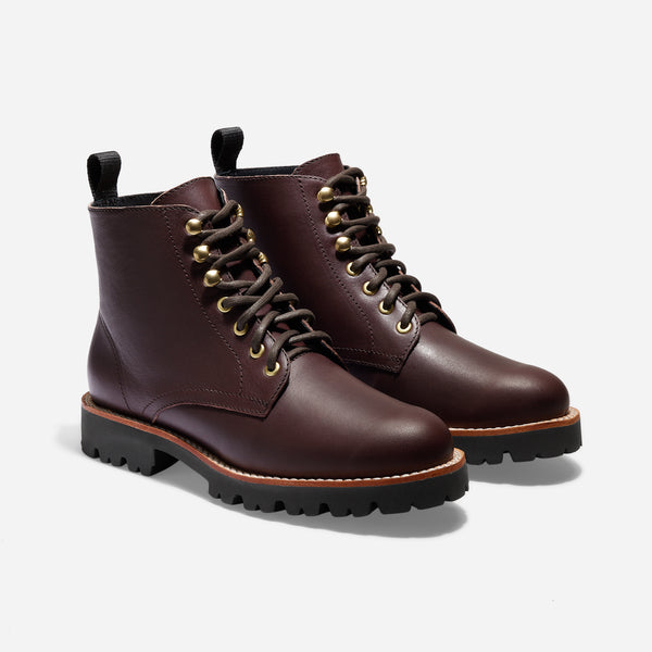 nisolo Go-To Lace Lug Boot