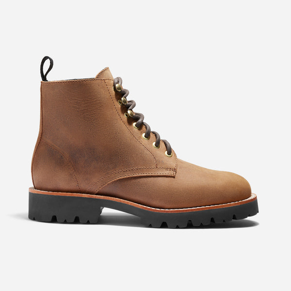 Nisolo Go-To Lace Lug Boot