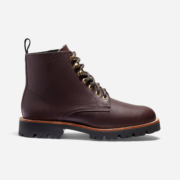 Nisolo Go-To Lace Lug Boot