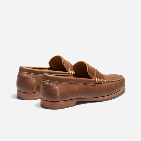Nisolo Leo Penny Loafer Tobacco