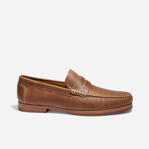 Nisolo Leo Penny Loafer Tobacco