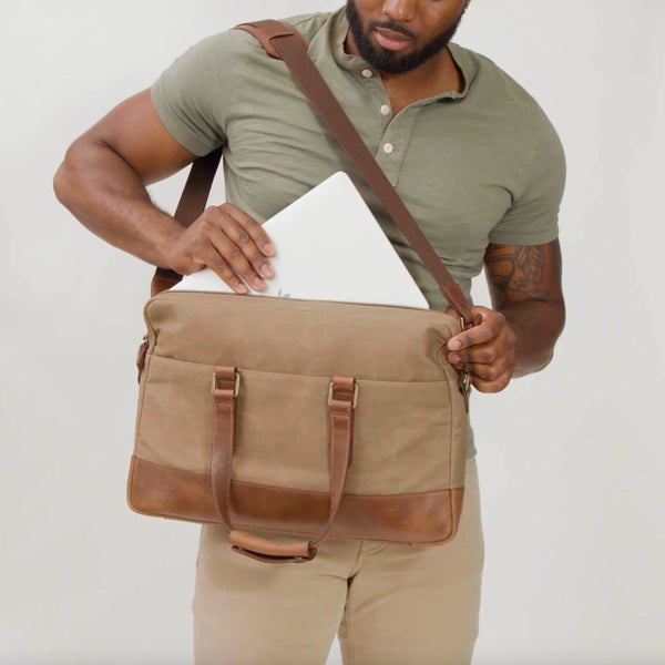 Nisolo Vincent Slim Briefcase
