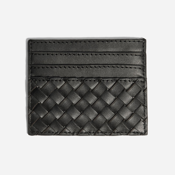 nisolo Woven Card Holder