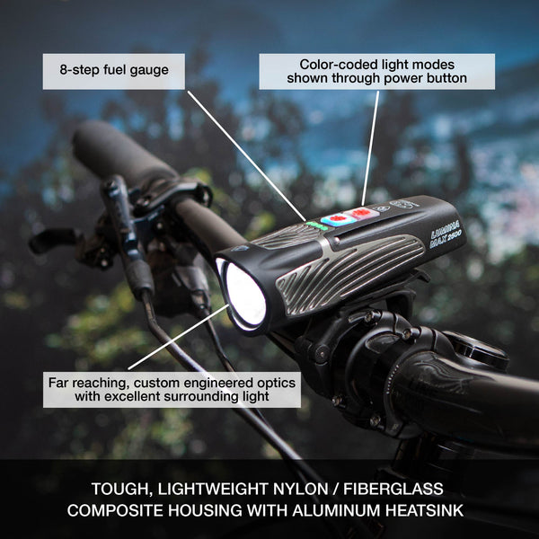 Niterider Lumina™ Max 2500 Front Bike Light With NiteLink™