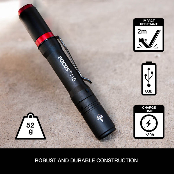 Niterider FOCUS+ 110 Handheld Flashlight