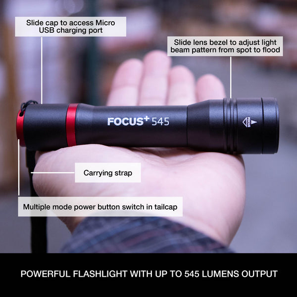 Niterider FOCUS+ 545 Handheld Flashlight