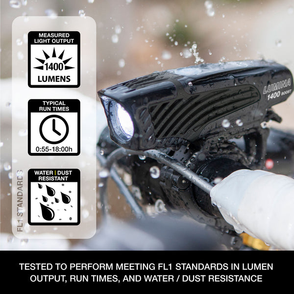 Niterider Lumina™ 1400 Boost Front Bike Light