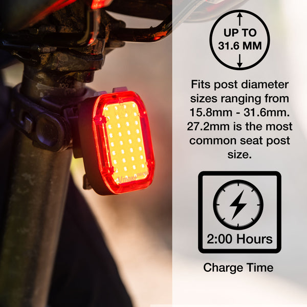 Niterider Vmax+™ 180 Bike Taillight