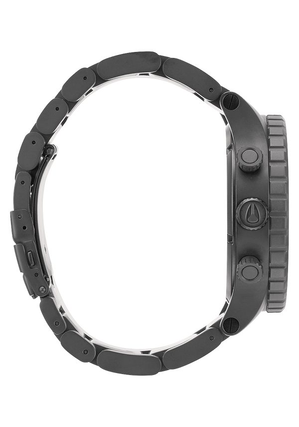 Nixon 51-30 Chrono Watch | All Gunmetal | Men's Stainless Steel