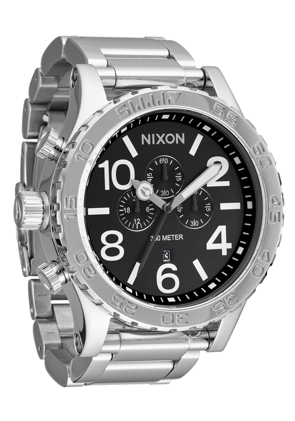 Nixon 51-30 Chrono Watch | Black | Men's Stainless Steel