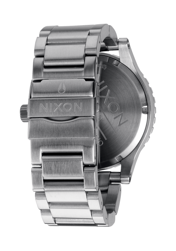 Nixon 51-30 Chrono Watch | Silver / Turquoise | Men's Stainless Steel