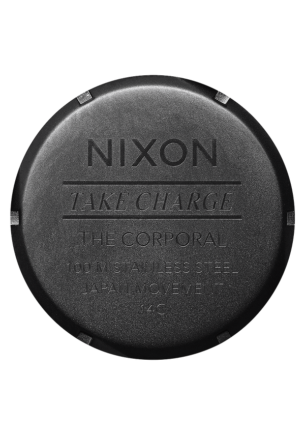 Nixon Corporal Stainless Steel Watch | All Black | Men's Stainless Steel