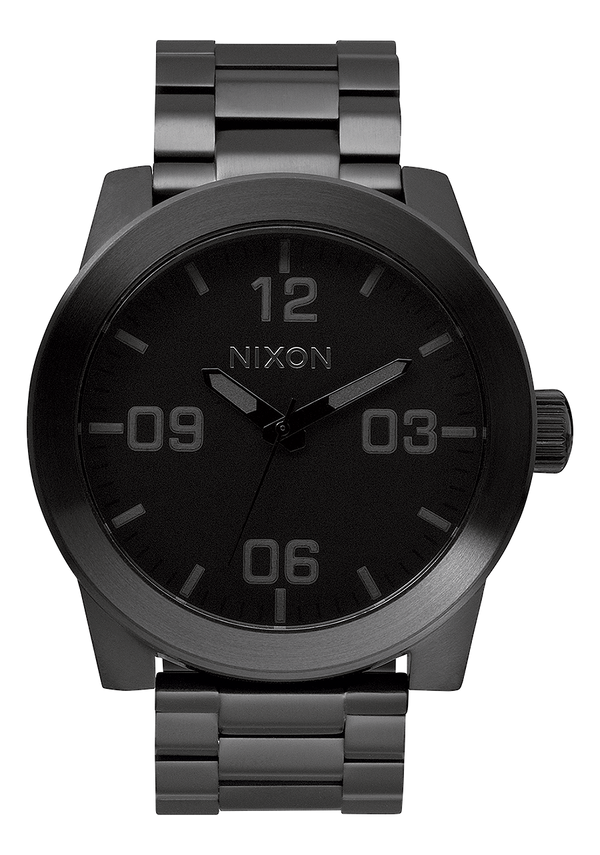 nixon Corporal Stainless Steel Watch | All Black | Men's Stainless Steel