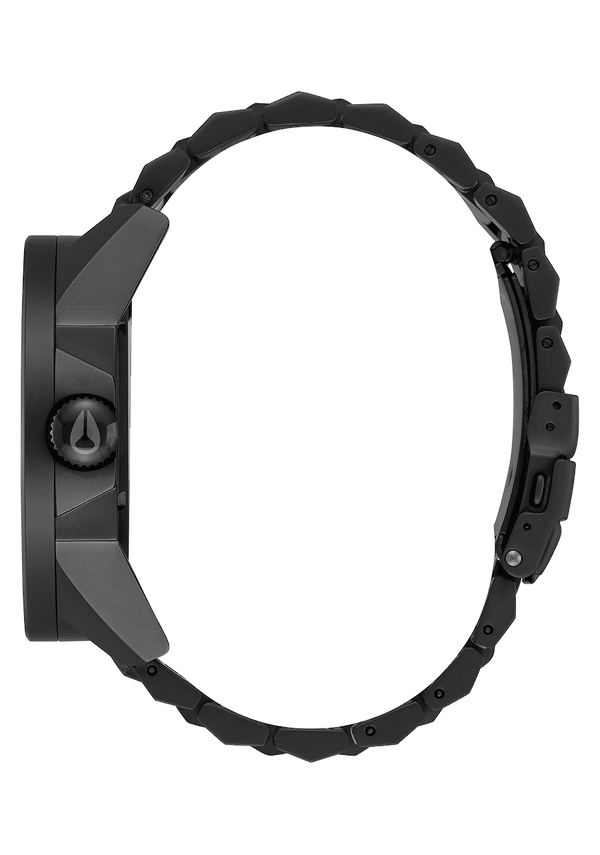 Nixon Corporal Stainless Steel Watch | Matte Black / Gold | Men's Stainless Steel