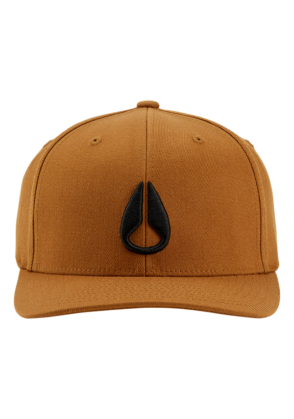 Nixon Deep Down Flexfit Athletic Fit Hat | Brown / Black