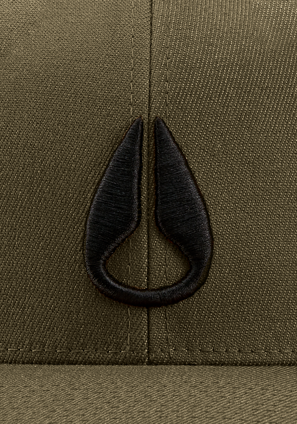 Nixon Deep Down Flexfit Athletic Fit Hat | Dark Olive