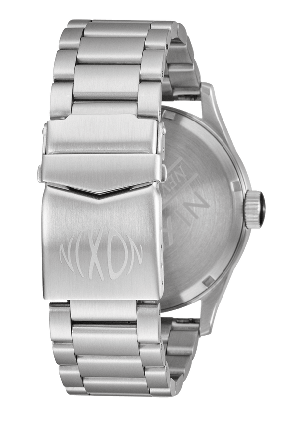 Nixon Fisheye Sentry Stainless Steel Watch | Fisheye / Silver / Polar Blue | Unique Wristwatch