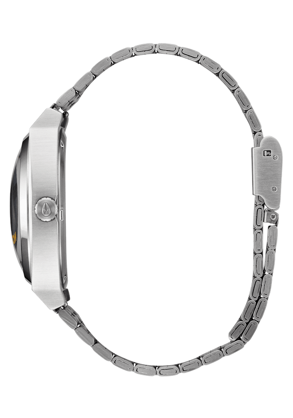 Nixon Fisheye Time Teller Watch | Fisheye / Silver / Black | Unique Wristwatch