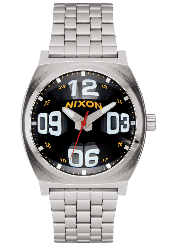 nixon Fisheye Time Teller Watch | Fisheye / Silver / Black | Unique Wristwatch