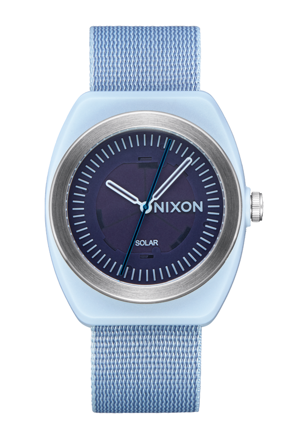 nixon Light-Wave Watch | Gray | Solar-Powered & Eco-Friendly