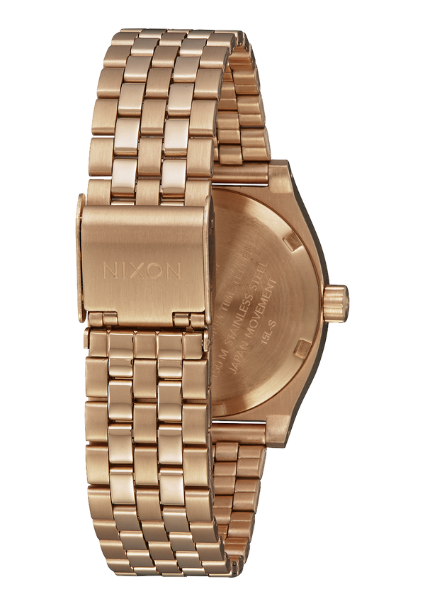 Nixon Medium Time Teller Watch | All Rose Gold | Unisex