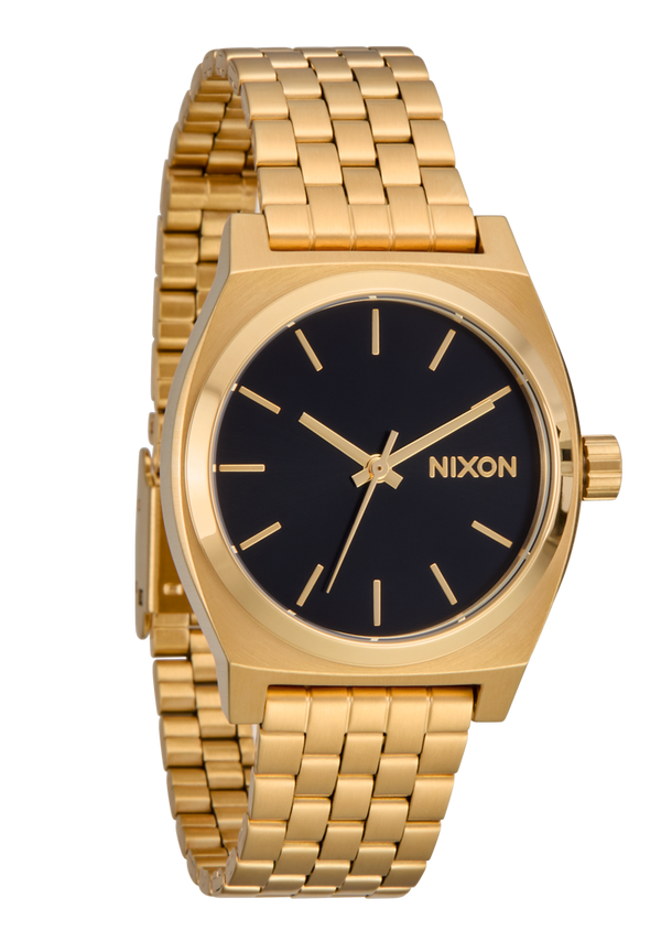 Nixon Medium Time Teller Watch | Gold / Black / Gold | Unisex