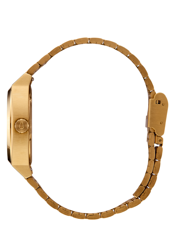 Nixon Medium Time Teller Watch | Gold / Black / Gold | Unisex