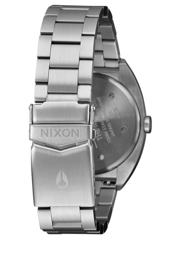 Nixon Mullet Stainless Steel Watch | Silver / Teal | Unisex Analog