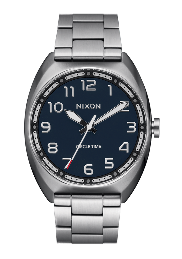 nixon Mullet Stainless Steel Watch | Silver / Teal | Unisex Analog