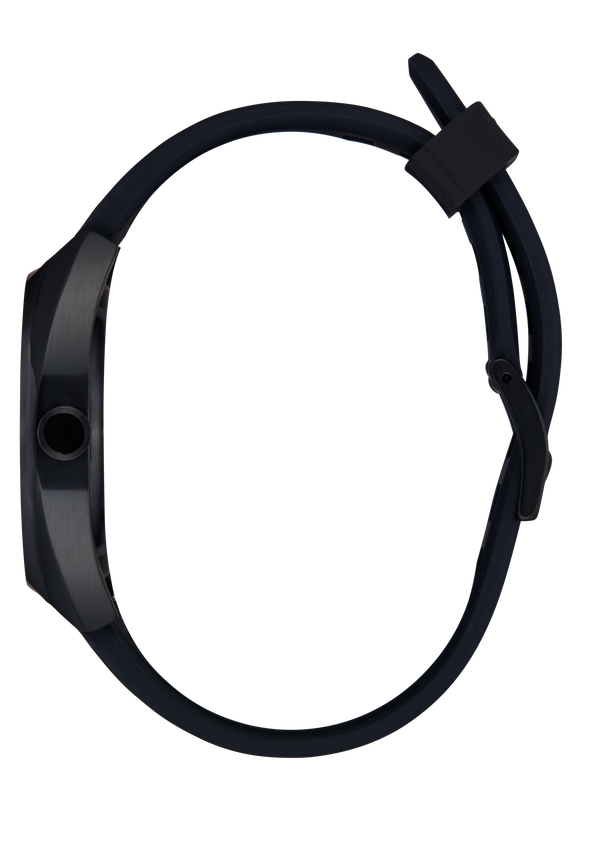 Nixon Mullet Watch | Black / Black | Quick-Release Silicone