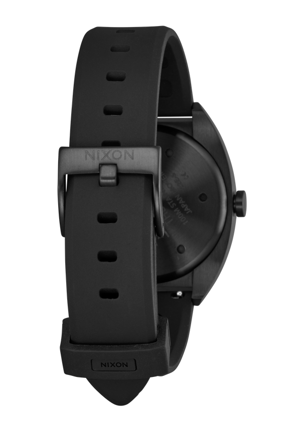 Nixon Mullet Watch | Black / Black | Quick-Release Silicone