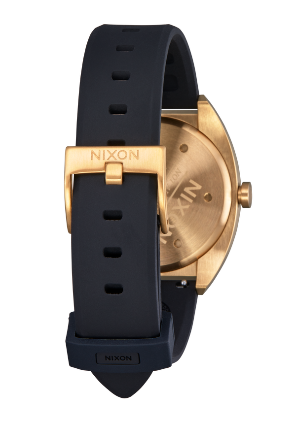 Nixon Mullet Watch | Light Gold / White | Quick-Release Silicone
