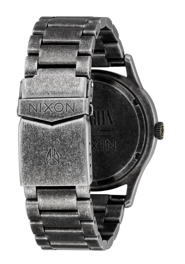 Nixon Nirvana Sentry Wobble Watch | Yellow Nirvana Smiley | Nirvana Collaboration
