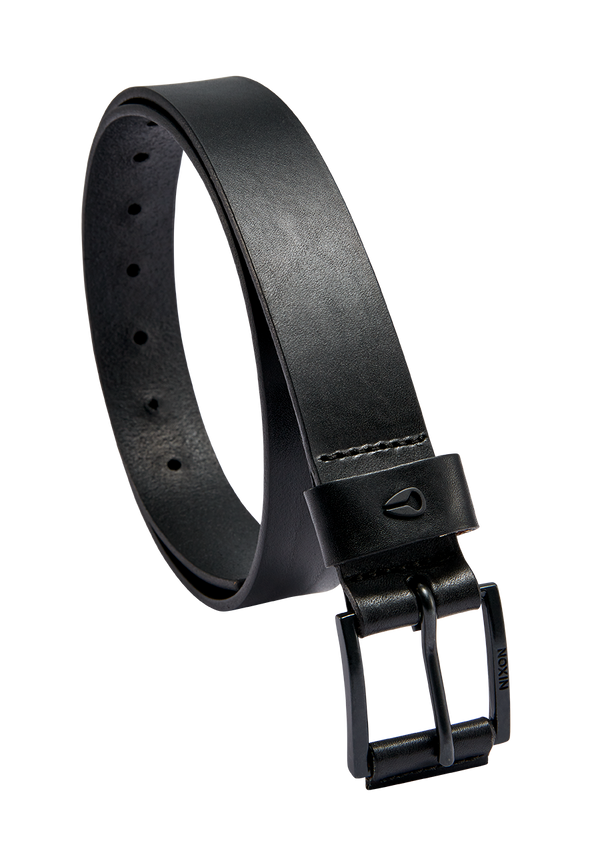 Nixon Americana Leather Belt | Black
