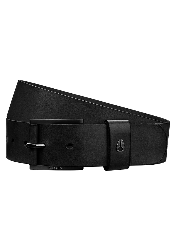 nixon Americana Leather Belt | Black