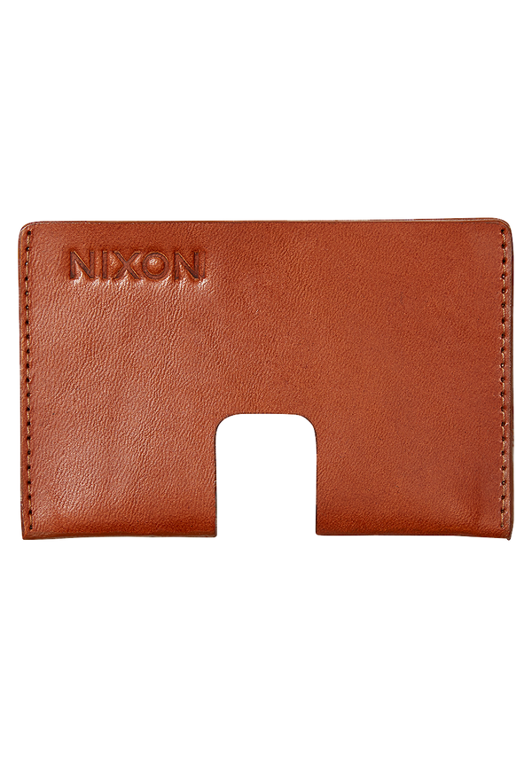 nixon Annex Card Wallet | Saddle