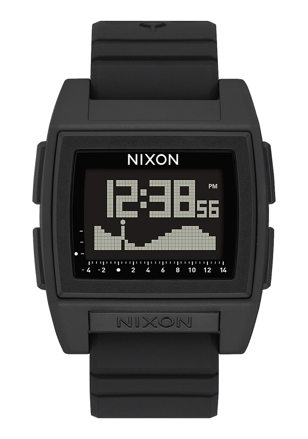 nixon Base Tide Pro Watch | Black | Digital