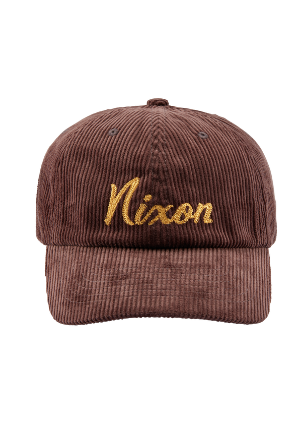Nixon Capitol Strapback Hat | Brown / Gold