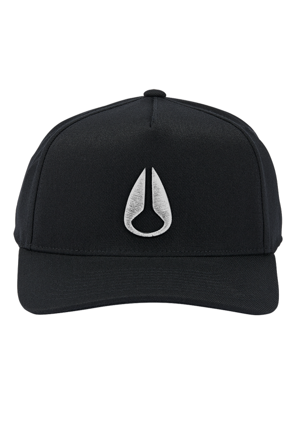 Nixon Deep Down Athletic Snapback | Black / White