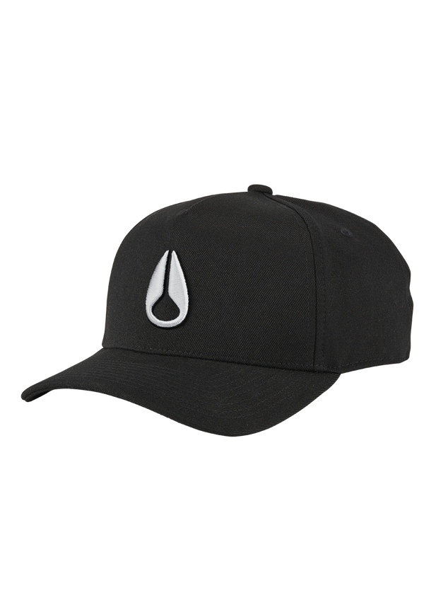 nixon Deep Down Athletic Snapback | Black / White