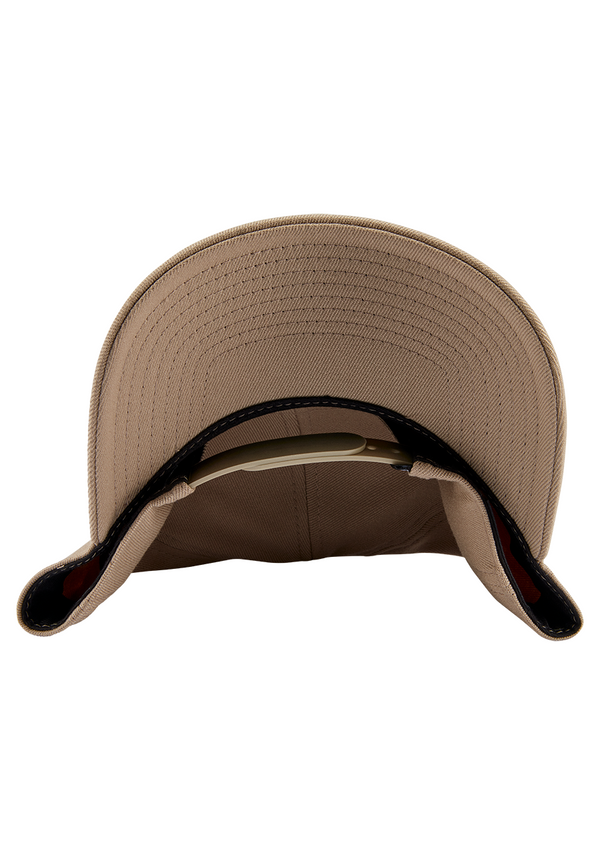Nixon Deep Down Athletic Snapback | Khaki / Black
