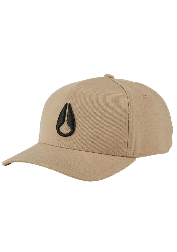 nixon Deep Down Athletic Snapback | Khaki / Black