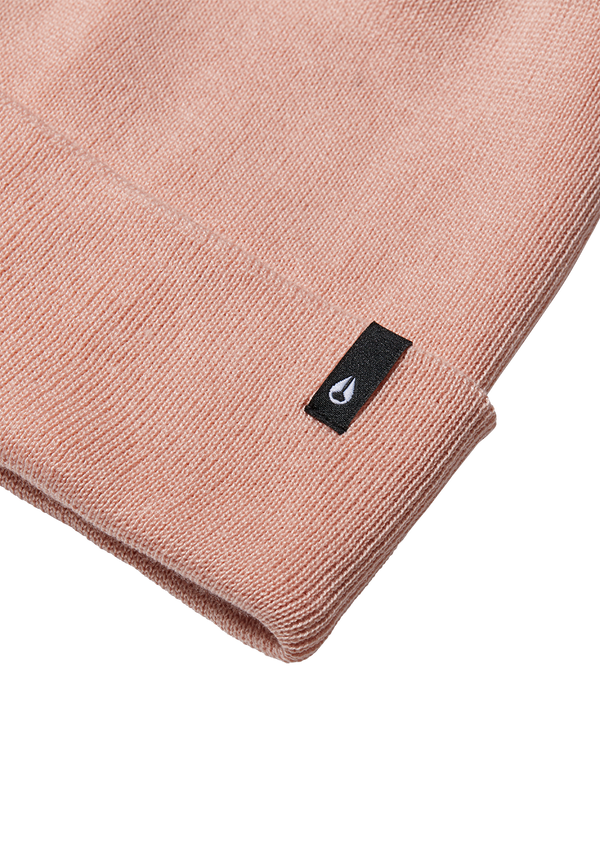 Nixon District Beanie | Pale Pink