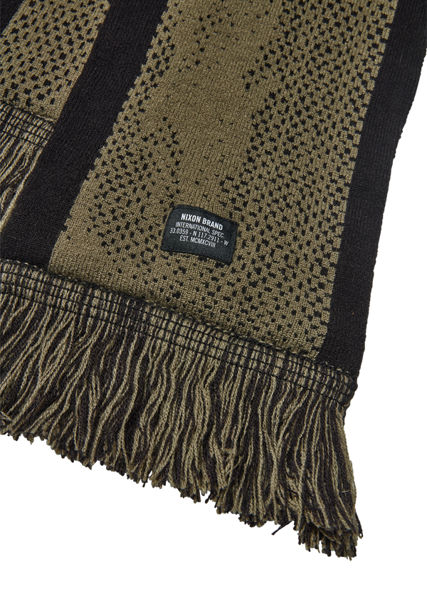 Nixon Drifter Scarf | Olive Dot Camo